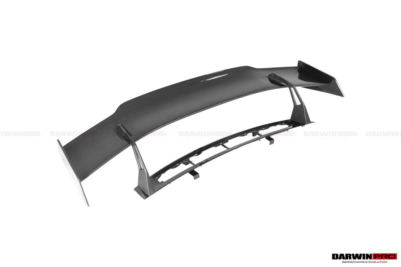 2016-2019 Audi R8 GEN2 V10 PLUS Coupe ONLY IMPII Carbon Fiber Trunk Wing w/ Base - DarwinPRO Aerodynamics
