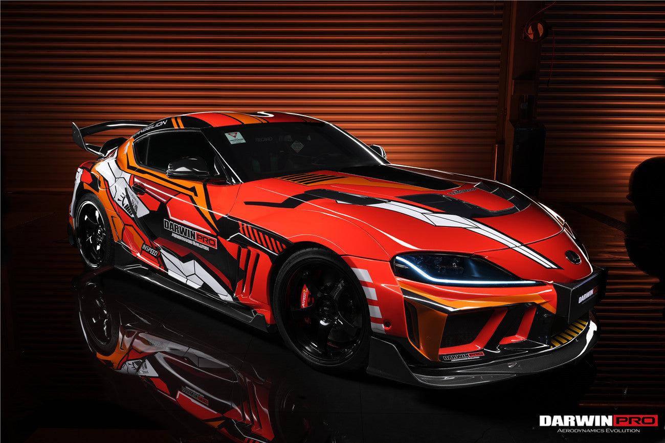 2019-UP Toyota GR Supra (J29/DB) A90 A91 BKSSII Style Part Carbon Fiber Full Wide Body Kit - DarwinPRO Aerodynamics