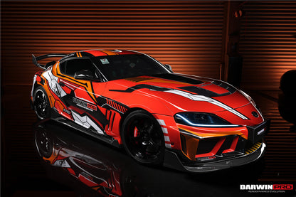 2019-UP Toyota GR Supra (J29/DB) A90 A91 BKSSII Style Part Carbon Fiber Full Wide Body Kit - DarwinPRO Aerodynamics