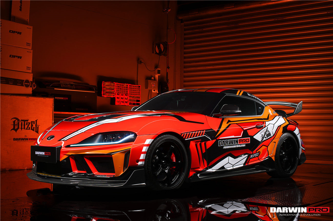 2019-UP Toyota GR Supra (J29/DB) A90 A91 BKSSII Style Carbon Fiber Wing - DarwinPRO Aerodynamics