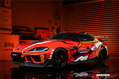 2019-UP Toyota GR Supra (J29/DB) A90 A91 BKSSII Style Carbon Fiber Wing - DarwinPRO Aerodynamics