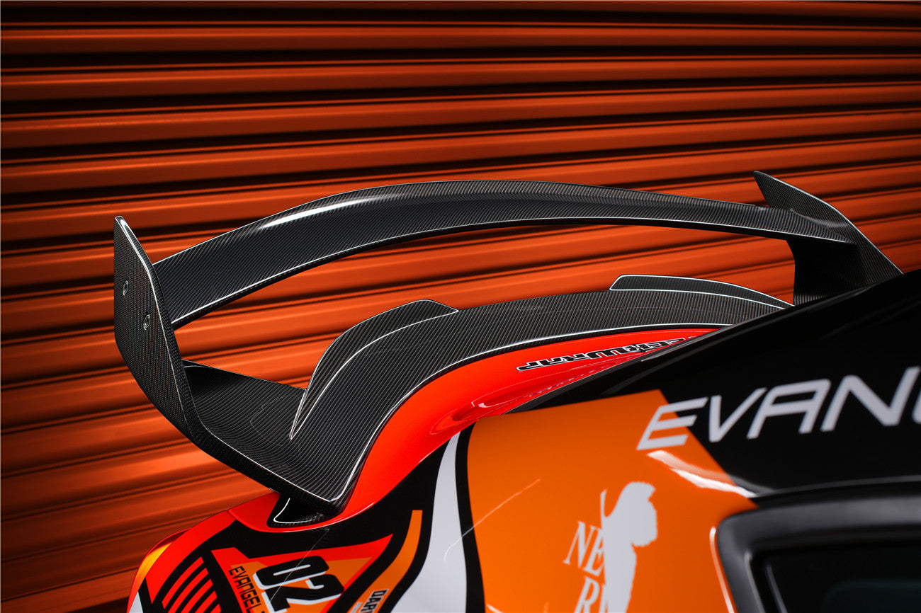 2019-UP Toyota GR Supra (J29/DB) A90 A91 BKSSII Style Carbon Fiber Wing - DarwinPRO Aerodynamics