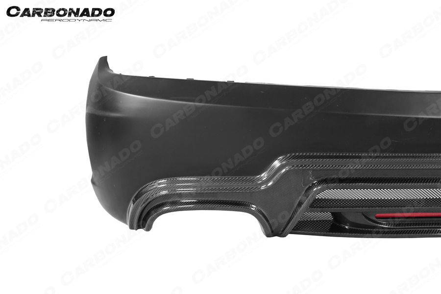 2011-2015 Mercedes Benz SLK CLASS R172 WD Style Rear Bumper - Carbonado Aero