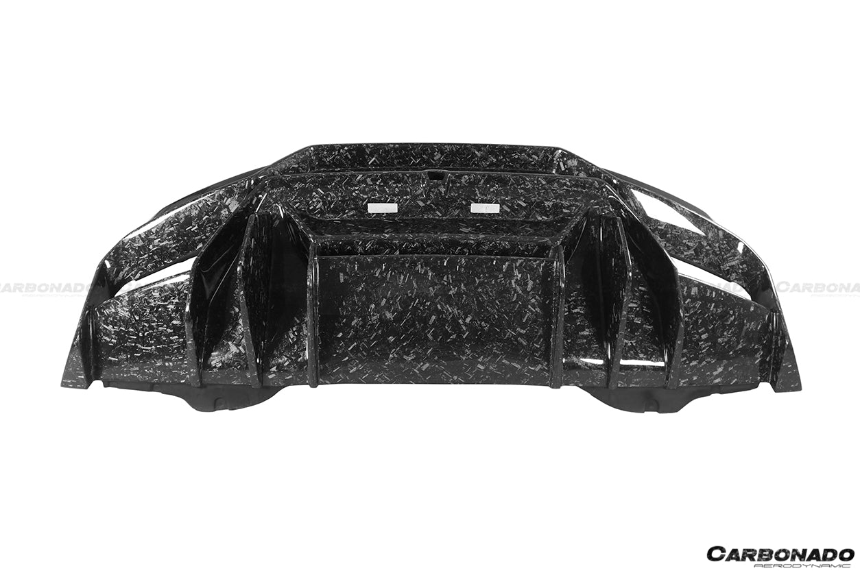 2015-2020 Lamborghini Huracan LP610/LP580 VRS Style Rear Bumper - Carbonado