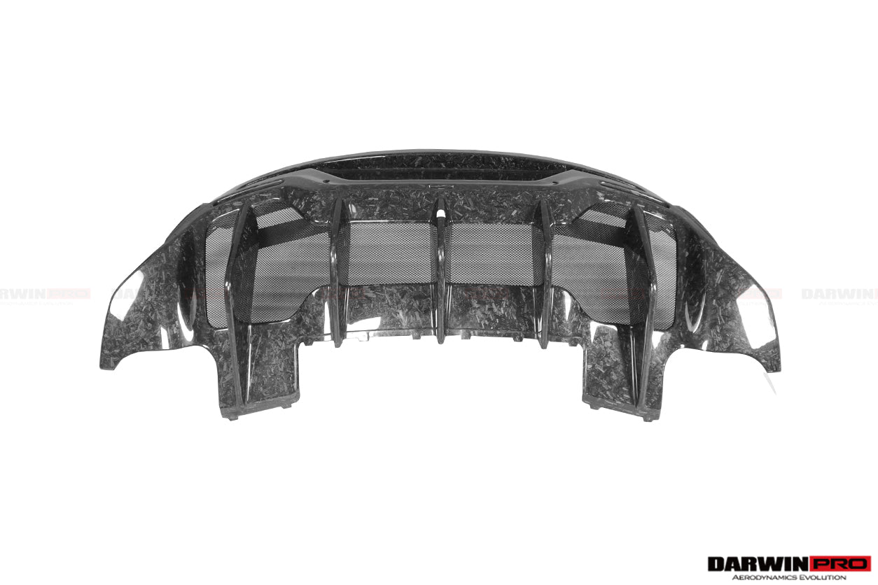 2018-2021 McLaren 600lt Carbon Fiber Rear Bumper - DarwinPRO Aerodynamics