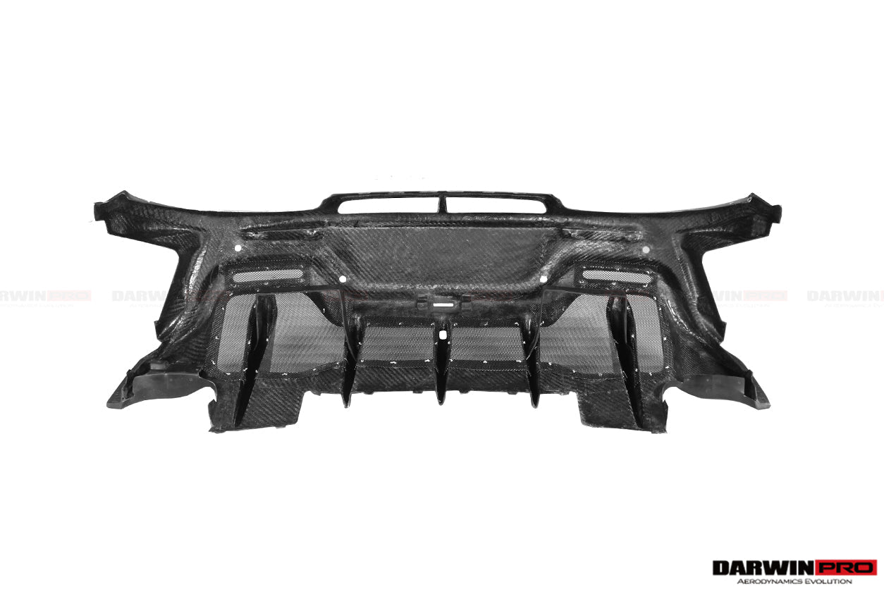 2018-2021 McLaren 600lt Carbon Fiber Rear Bumper - DarwinPRO Aerodynamics
