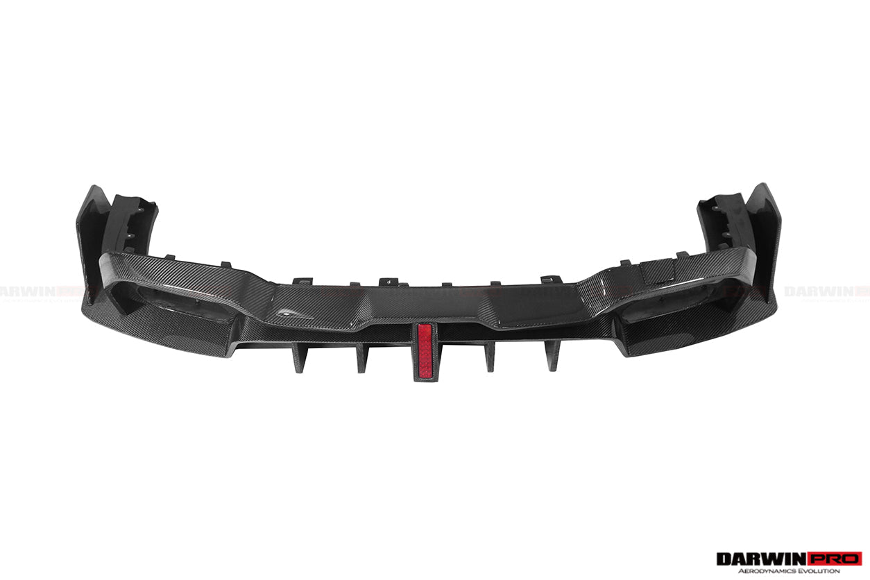 2019-2023 BMW 3 Series G20/G28 BKSS Style Carbon Fiber Rear Diffuser (With 4 Exhaust tips) - DarwinPRO Aerodynamics