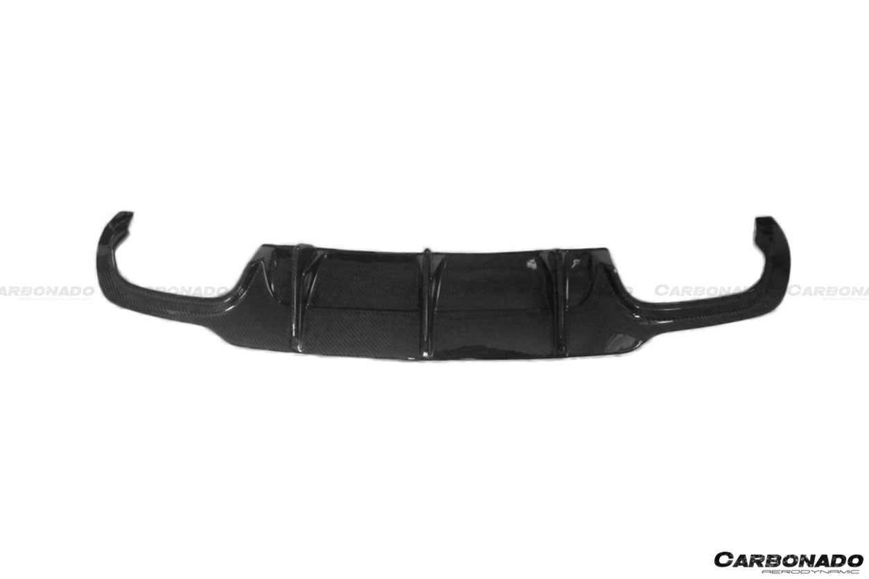 2012-2014 Mercedes Benz W204 C Class C63 AMG Carbon Fiber Rear Lip Diffuser