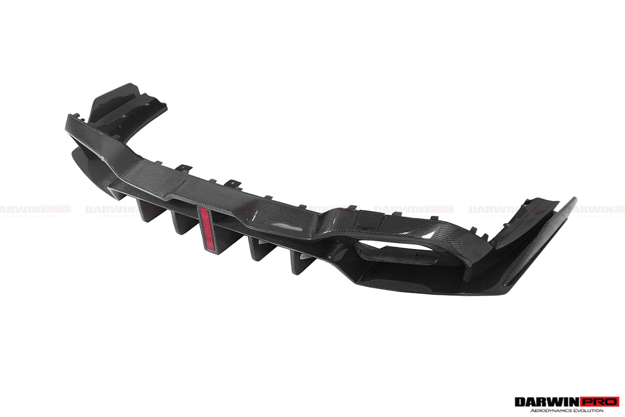 2019-2023 BMW 3 Series G20/G28 BKSS Style Carbon Fiber Rear Diffuser (With 4 Exhaust tips) - DarwinPRO Aerodynamics