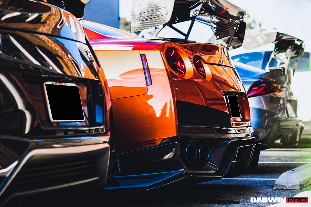 2017-2022 Nissan GTR R35 EBA BKSS Style Carbon Fiber Full Body Kit - DarwinPRO Aerodynamics