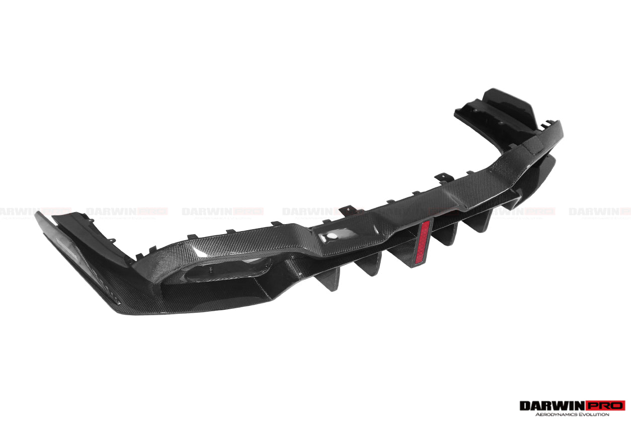 2019-2023 BMW 3 Series G20/G28 BKSS Style Carbon Fiber Rear Diffuser (With 4 Exhaust tips) - DarwinPRO Aerodynamics