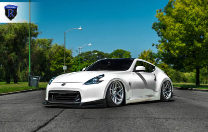 Rohana RFX11 20x9 ET35 / 20x10 ET25 Brushed Titanium 5x112 – (Staggered Set of 4)