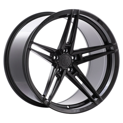 Rohana RFX15 20x10 ET38 / 20x11 ET28 Gloss Black 5x120 – (Staggered Set of 4)