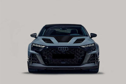 2025-UP Audi RS3 8Y.5 Sedan and Sportback AD Style Autoclave Carbon Fiber Front Lip
