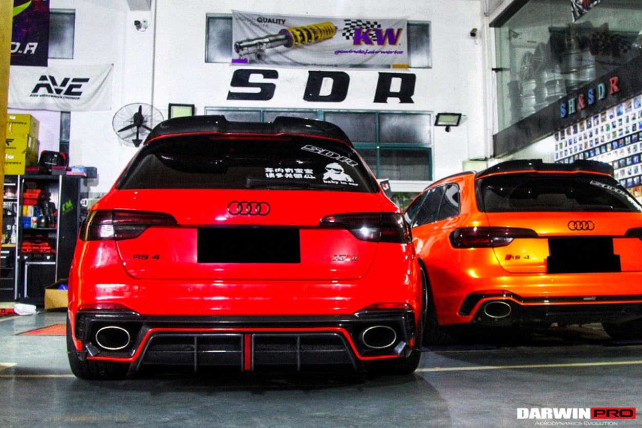 2017-2022 Audi RS4 B9/B9.5 S4 B9 BKSS Style Roof Spoiler - DarwinPRO Aerodynamics