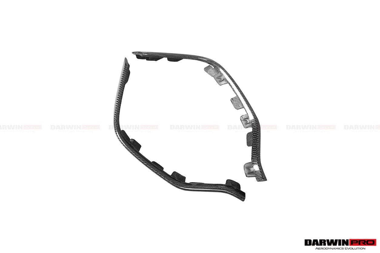 2017-2022 Audi RS4 B9 Carbon Fiber Rear Diffuser Trim Lip - DarwinPRO Aerodynamics