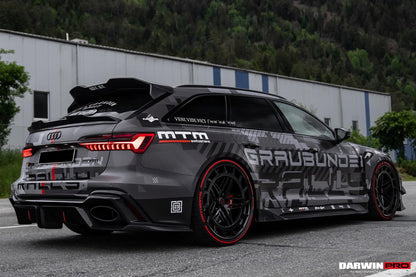 2019-2023 Audi RS6 Avant C8 IMP Performance Side Skirts - DarwinPRO Aerodynamics