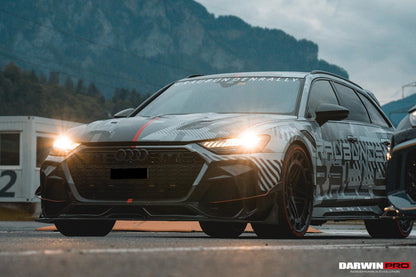 2019-2023 Audi RS6 Avant C8 IMP Performance Front Bumper - DarwinPRO Aerodynamics