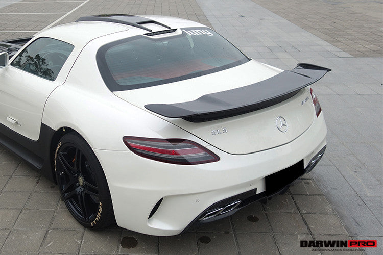 2010-2015 Mercedes Benz W197 SLS AMG BKSS Style Carbon Fiber Roof Scoop - DarwinPRO Aerodynamics