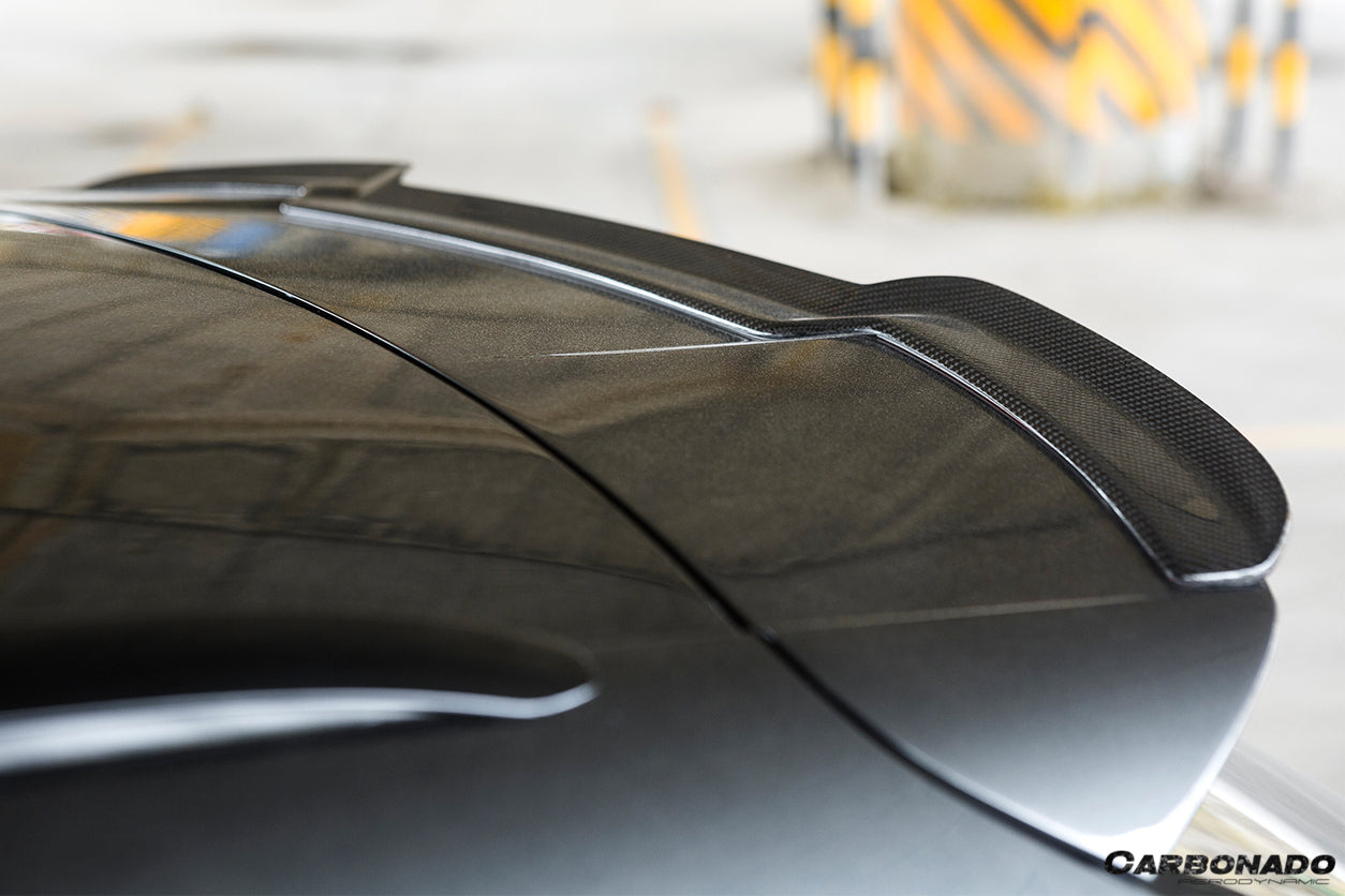 2013-2018 Audi RS6 Avant MN Style Carbon Fiber Roof Spoiler - Carbonado