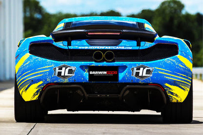 2011-2017 McLaren 650s/12C BKSS Style Trunk Spoiler - DarwinPRO Aerodynamics
