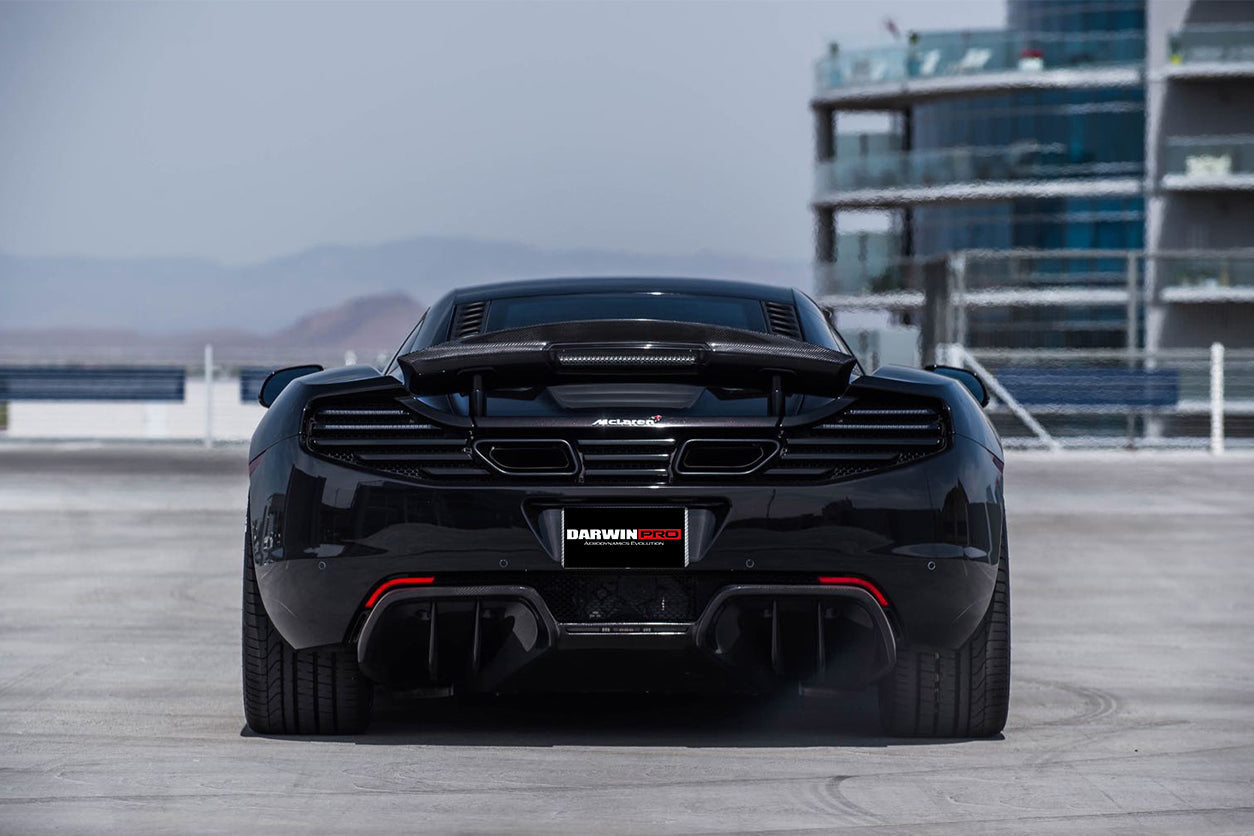 2011-2017 McLaren MP4 12C/650s DPR Style Rear Diffuser - DarwinPRO Aerodynamics