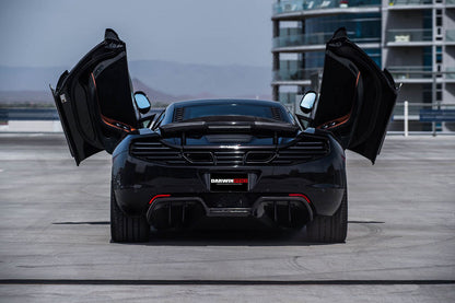 2011-2017 McLaren 650s/12C BKSS Style Trunk Spoiler - DarwinPRO Aerodynamics