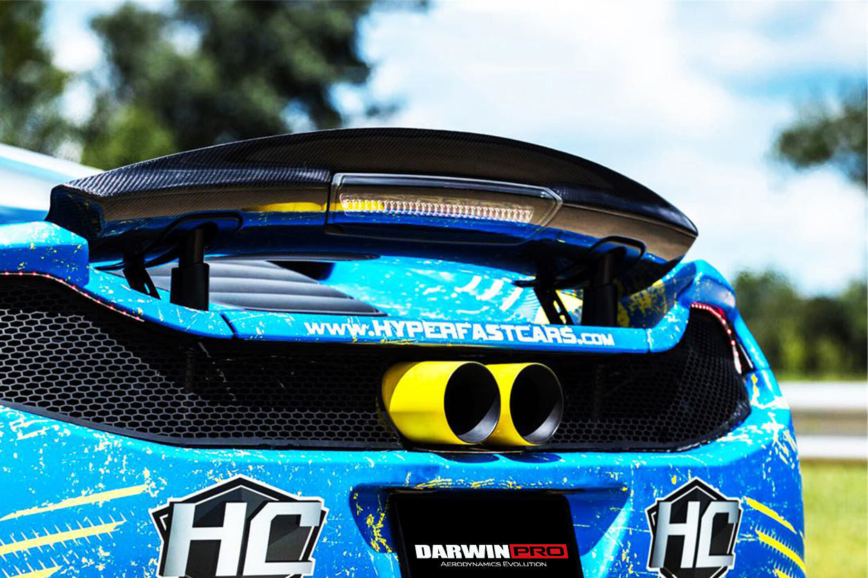 2011-2017 McLaren 650s/12C BKSS Style Trunk Spoiler - DarwinPRO Aerodynamics