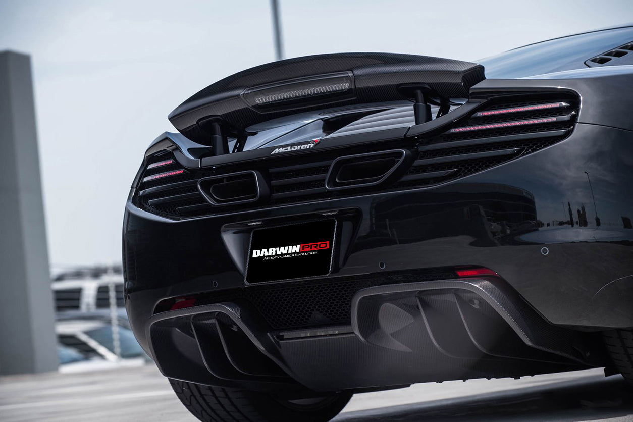 2011-2017 McLaren 650s/12C BKSS Style Trunk Spoiler - DarwinPRO Aerodynamics