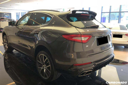 2017-2022 Maserati Levante Modena/GT OD Style Rear Diffuser Lip (NO Exhaust Tips) - Carbonado