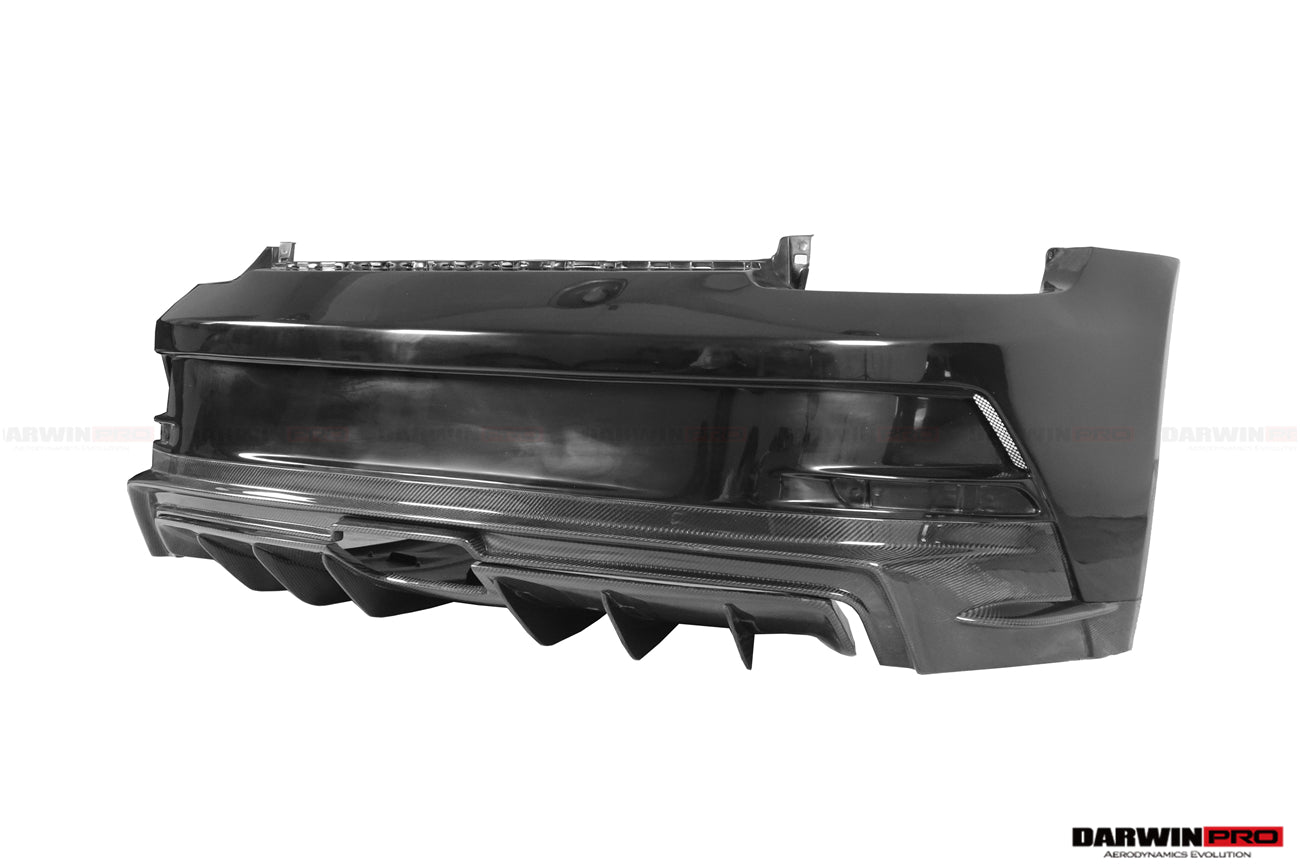 2019-2023 Porsche 911 992 Carrera/S/4/4S/Targa/Cabriolet GT3 Style Rear Bumper - DarwinPRO Aerodynamics