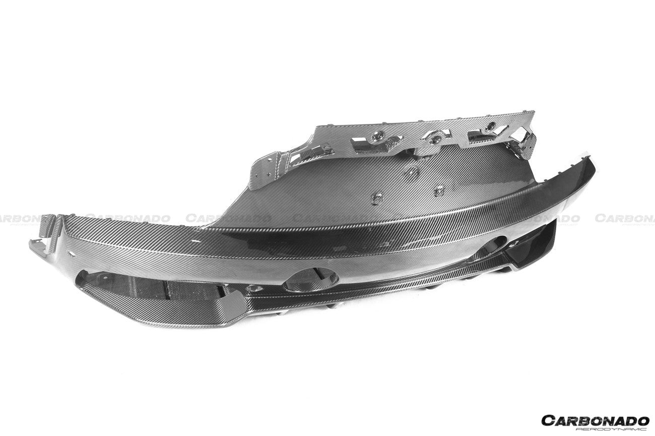 2020-UP Maserati MC20 OE Dry Carbon Fiber Rear Lip Diffuser - Carbonado