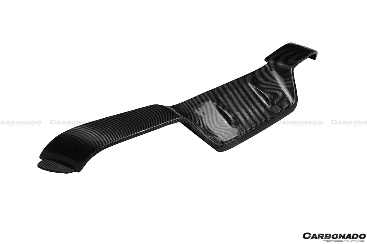 2014-2017 Infiniti Q50 Sedan VE Style Rear Lip and Diffuser - Carbonado