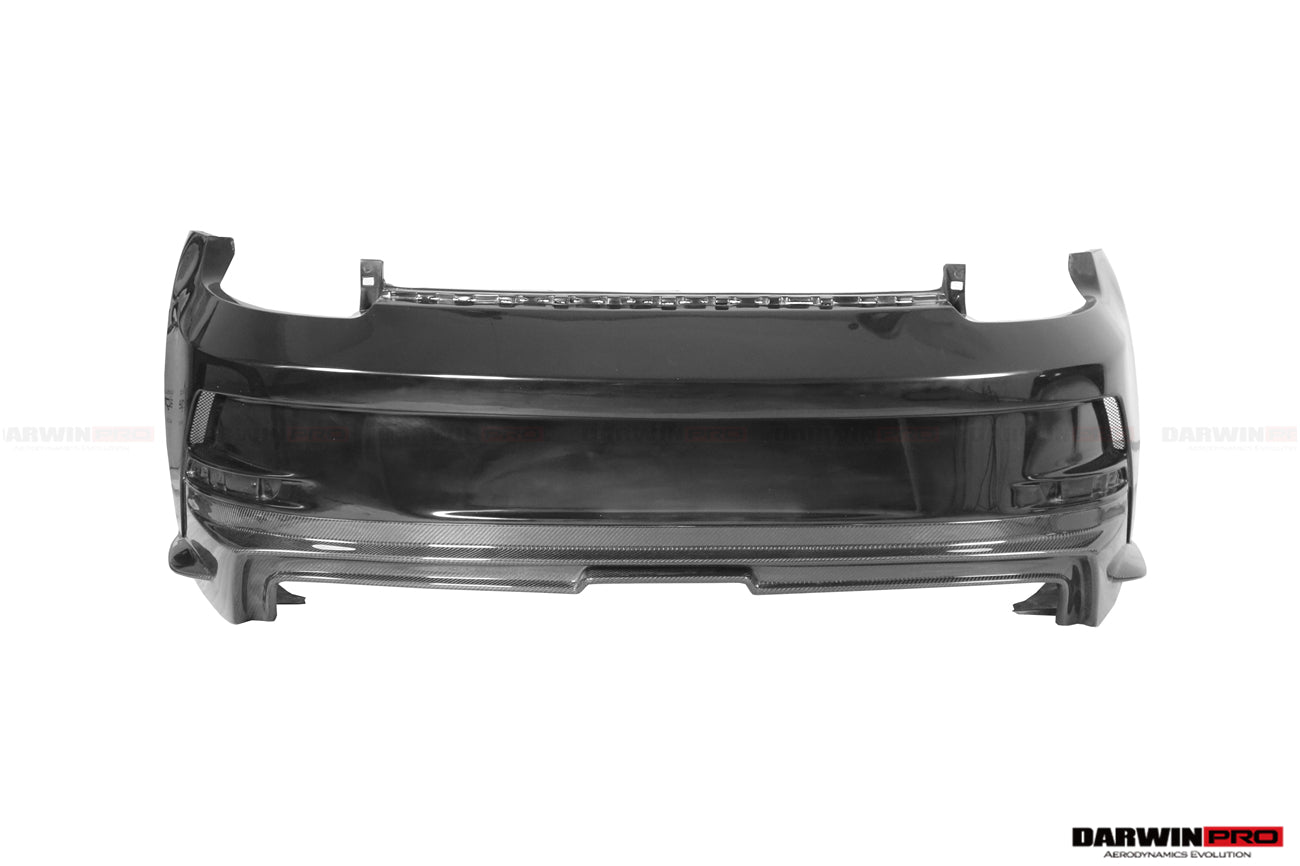 2019-2023 Porsche 911 992 Carrera/S/4/4S/Targa/Cabriolet GT3 Style Rear Bumper - DarwinPRO Aerodynamics