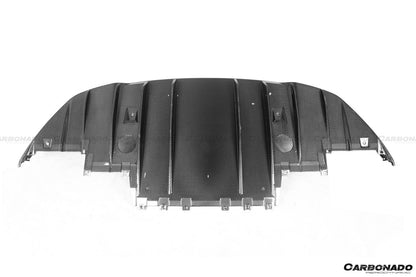 2020-UP Maserati MC20 OE Dry Carbon Fiber Rear Lip Diffuser - Carbonado