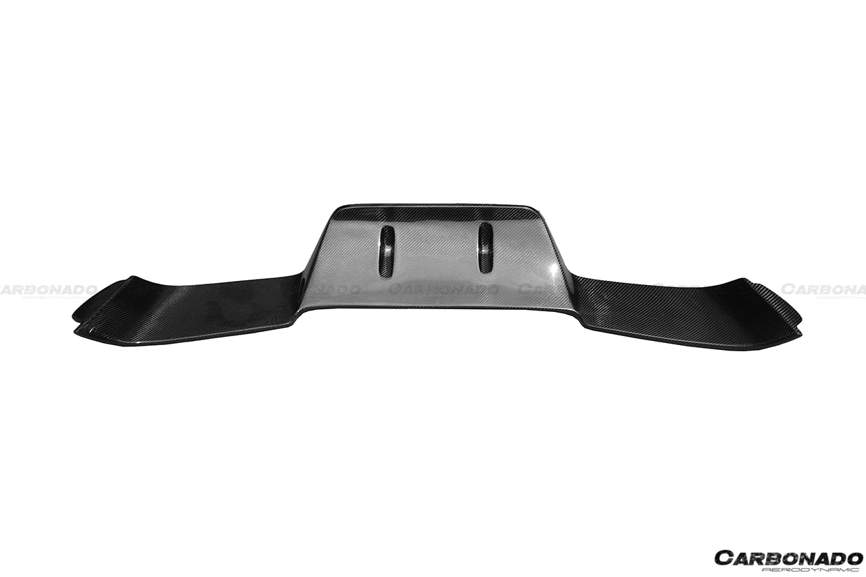 2014-2017 Infiniti Q50 Sedan VE Style Rear Lip and Diffuser - Carbonado