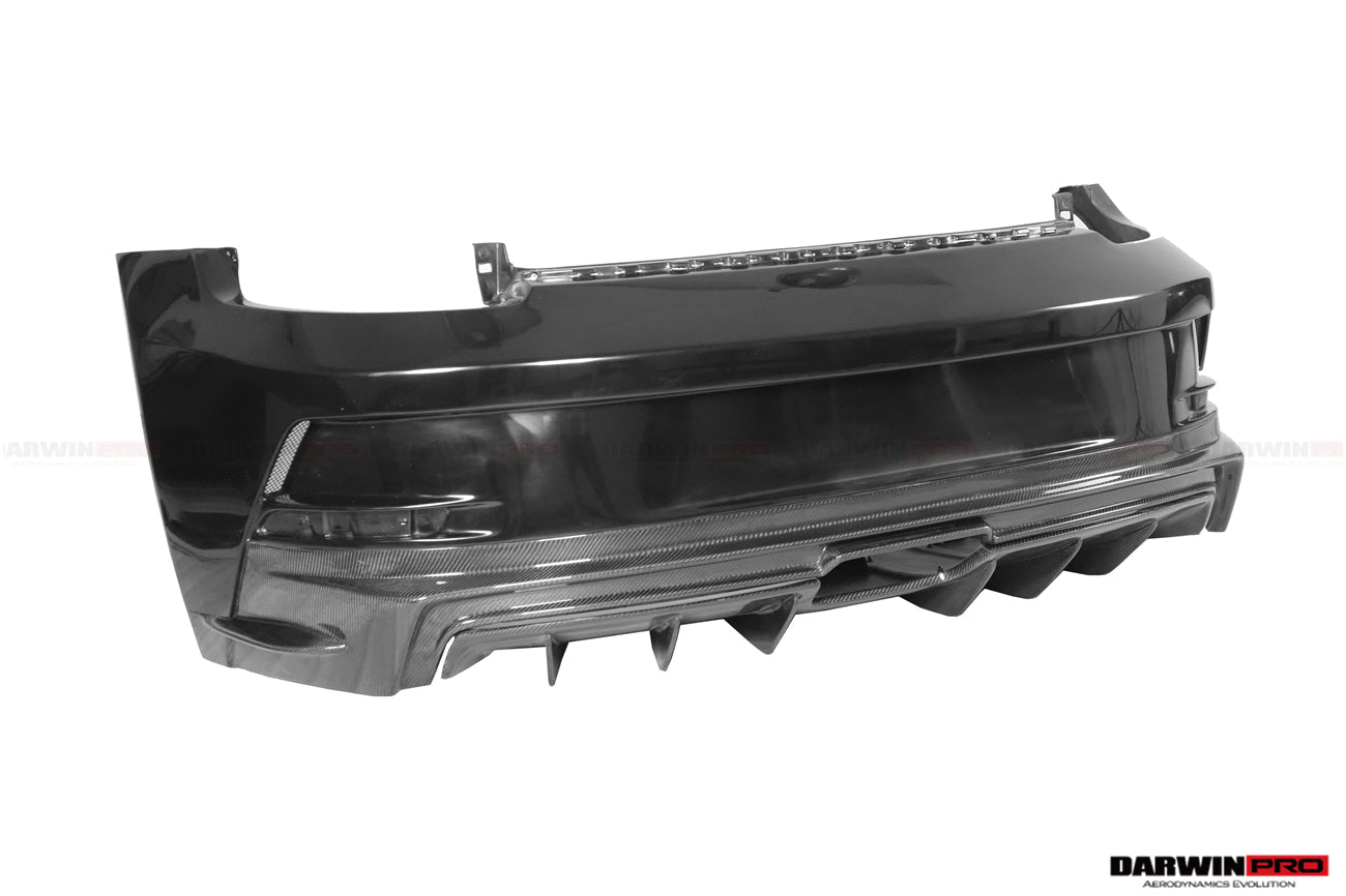2019-2023 Porsche 911 992 Carrera/S/4/4S/Targa/Cabriolet GT3 Style Rear Bumper - DarwinPRO Aerodynamics
