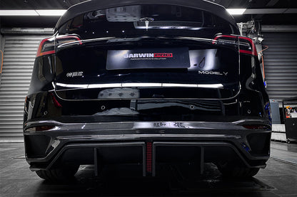 2020-2023 Tesla Model Y IMP Performance Carbon Fiber Rear Bumper - DarwinPRO Aerodynamics