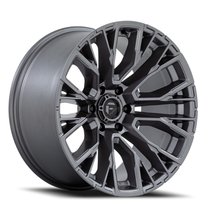 Fuel Off-Road Rebar 6 D848 17x9 +1 6x139.7mm 106.1mm Matte Gunmetal