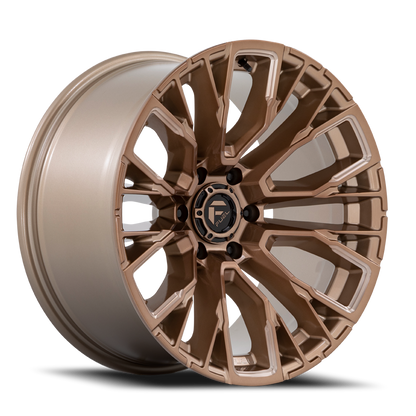 Fuel Off-Road Rebar 6 D850 17x9 +1 6x135mm 87.1mm Platinum Bronze Milled