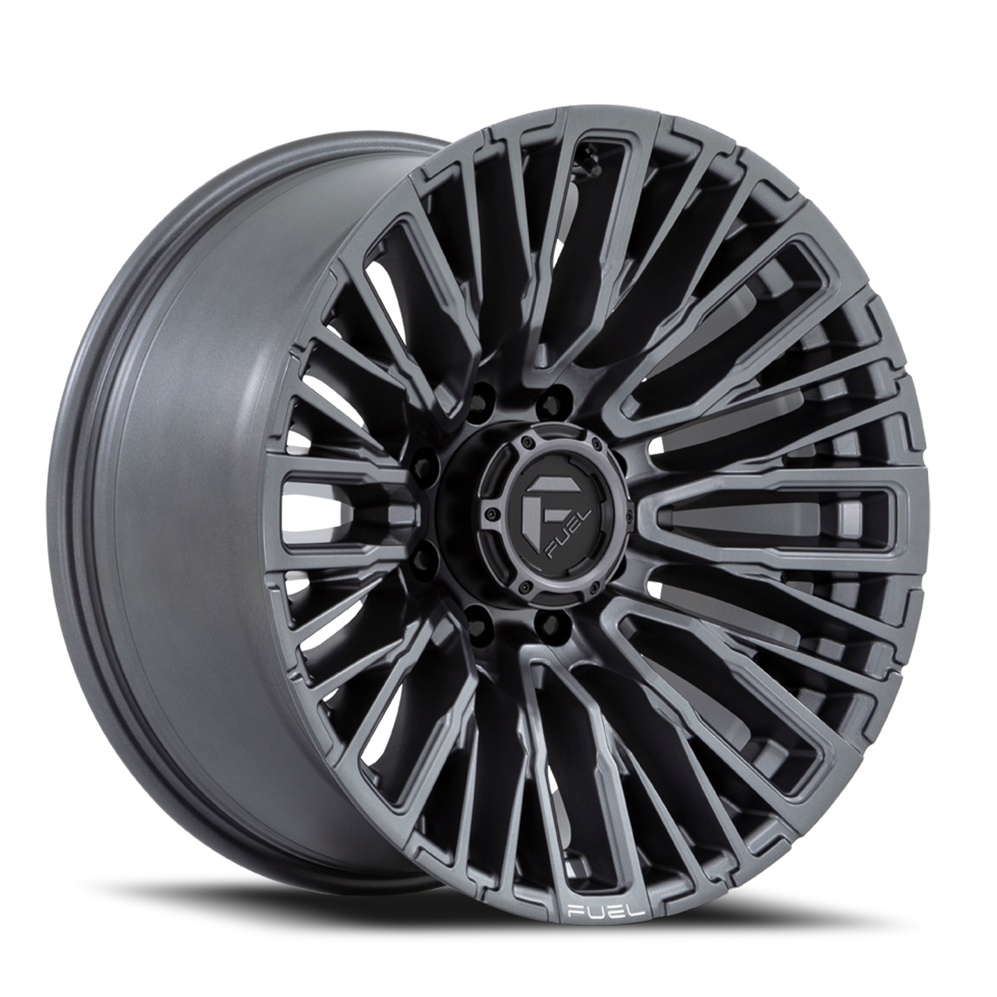 Fuel Off-Road Rebar 8 D848 20x10 -18 8x165.1mm 125.1mm Matte Gunmetal