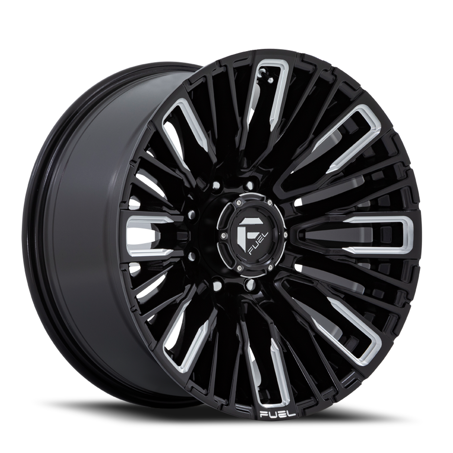 Fuel Off-Road Rebar 8 D849 20x10 -18 8x170mm 125.1mm Gloss Black Milled