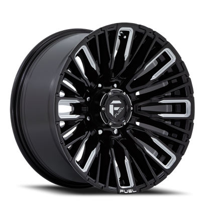 Fuel Off-Road Rebar 8 D849 20x10 -18 8x170mm 125.1mm Gloss Black Milled
