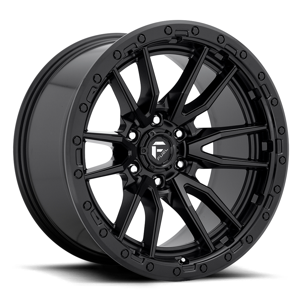 Fuel Off-Road Rebel D679 18x9 +1 6x139.7mm 106.1mm Matte Black