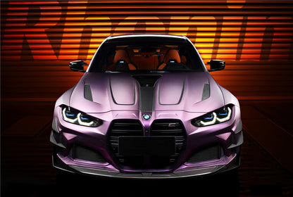 2021-UP BMW M3 G80 G81 BKSSII Style Front Bumper and Front Fender and Side Skirts - DarwinPRO Aerodynamics