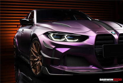 2021-UP BMW M3 G80 BKSSII Style Full Wide Body Kit - DarwinPRO Aerodynamics