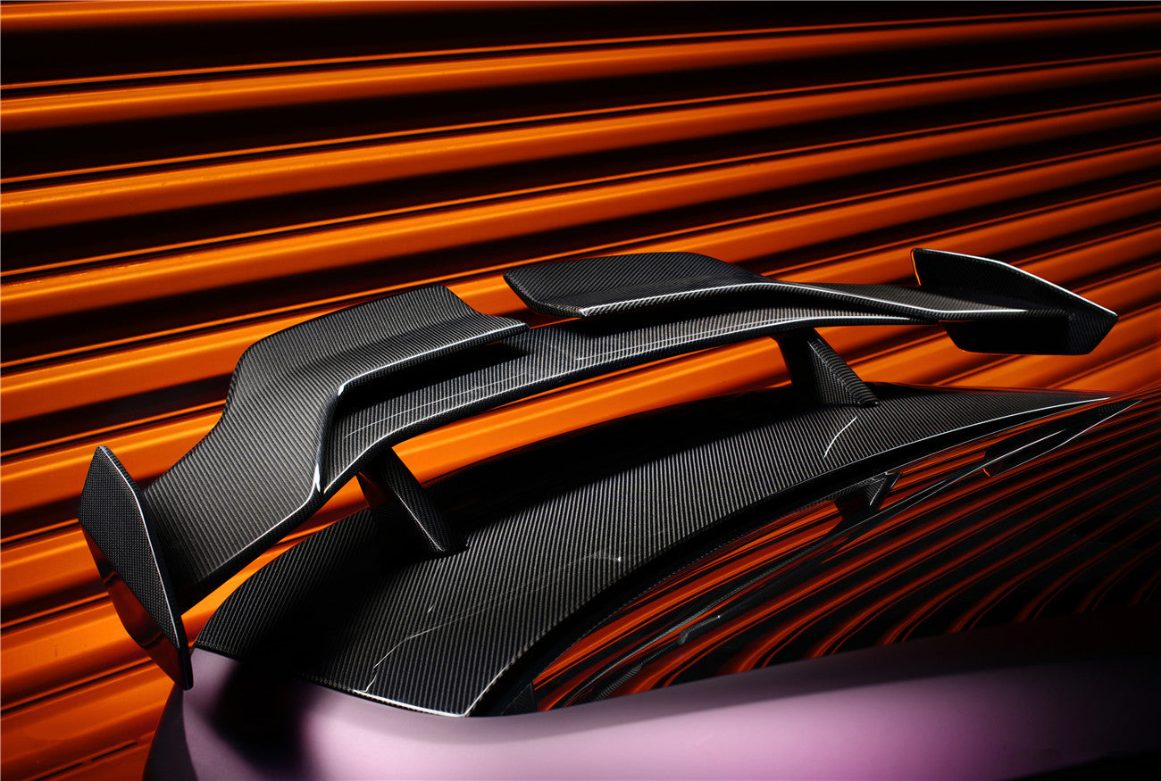 2021-UP BMW M3 G80 G20 BKSSII Style Carbon Fiber Trunk Spoiler - DarwinPRO Aerodynamics
