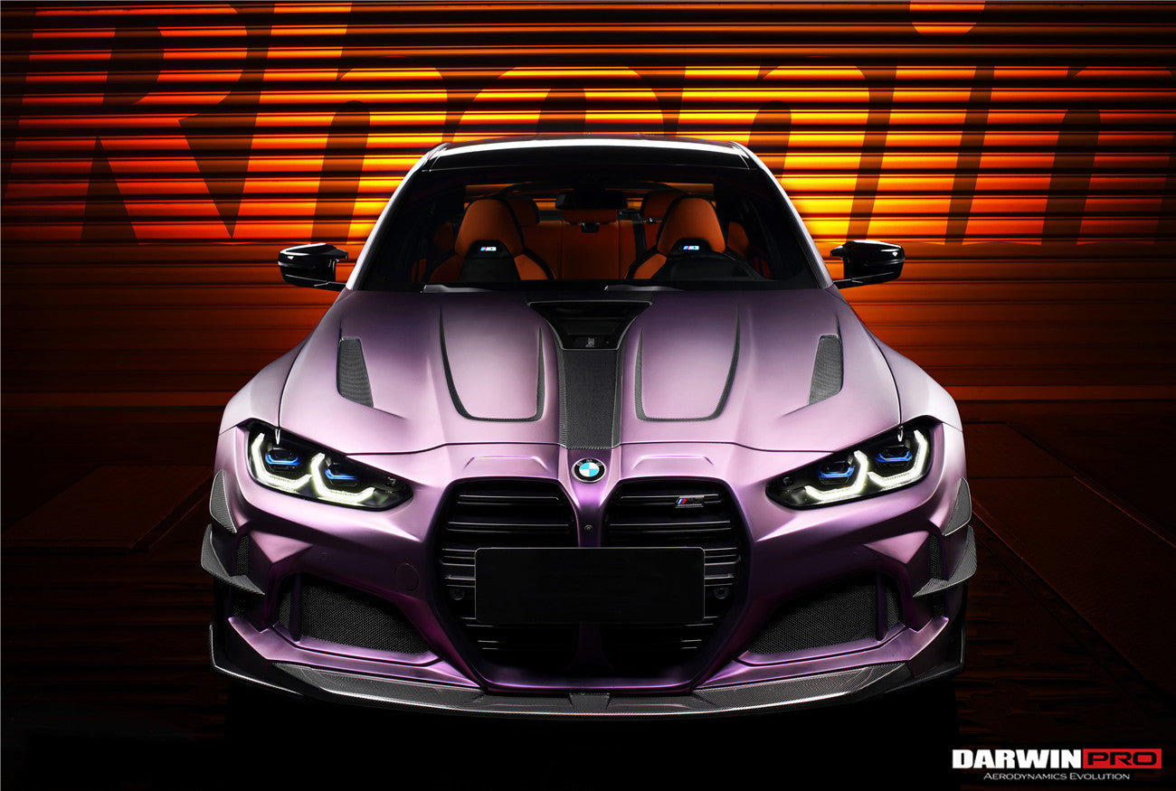 2021-UP BMW M3 G80 BKSSII Style Full Wide Body Kit - DarwinPRO Aerodynamics