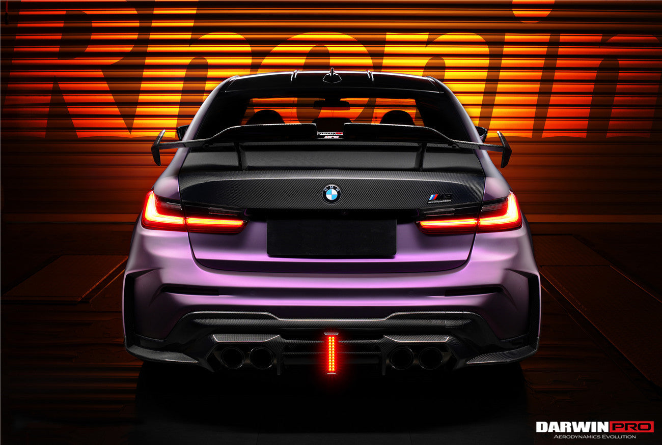 2021-UP BMW M3 G80 G81 BKSSII Style Front Bumper and Front Fender and Side Skirts - DarwinPRO Aerodynamics