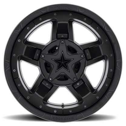XD Series Wheels Rockstar III XD827 MB 17x9 -12 5x127/5x135mm 87.1mm Matte Black